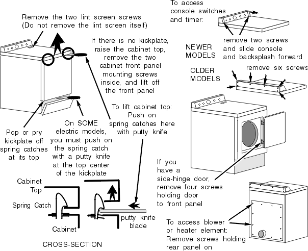 repair manual for a kenmore refrigerator