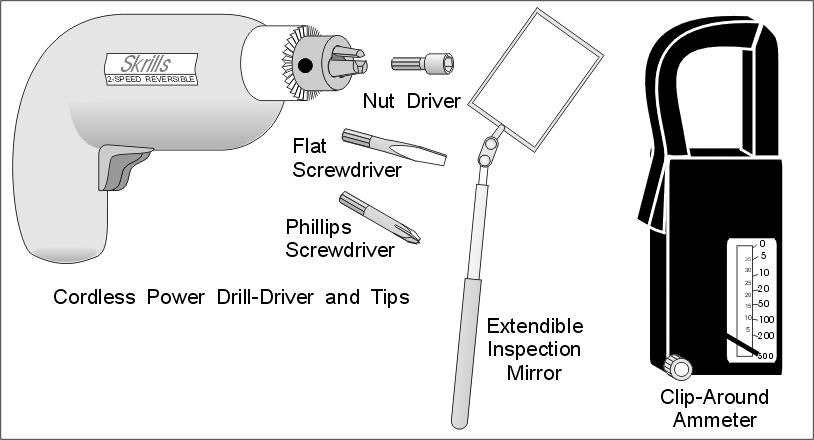 Optional Refrigerator Repair Tools